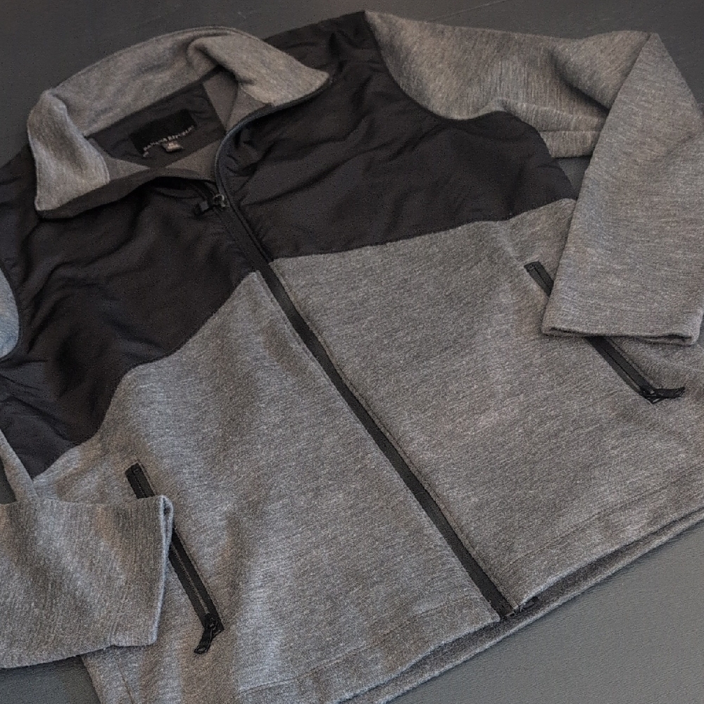 Banana Republic Charcoal and Black Jacket